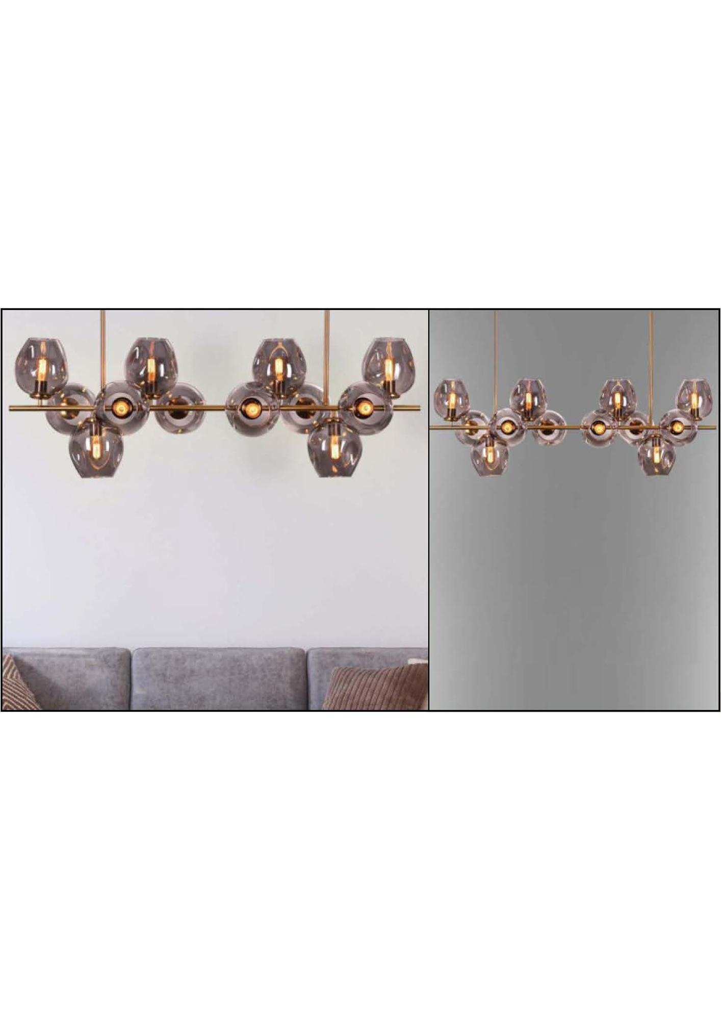 Beyond Lights - Glass Pendant Lamp- GL